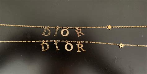 dior dupe bracelets|dior letter necklace dupe.